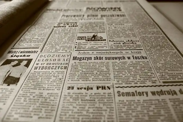 newspaper image
